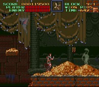 une photo d'Ã©cran de Super Castlevania 4 sur Nintendo Super Nes